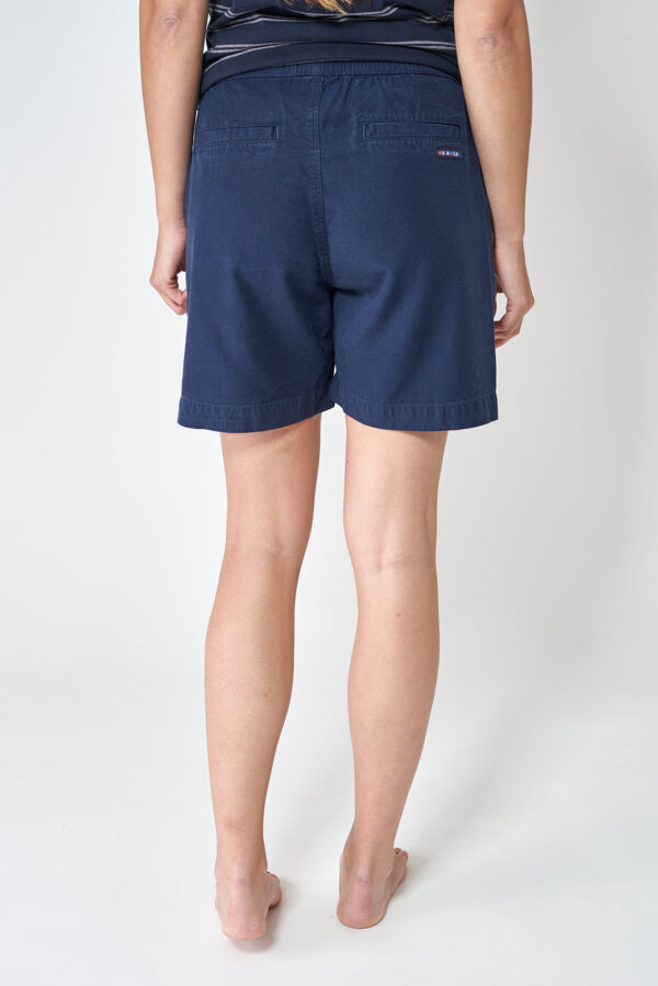 Batela Tencel Cord Bermuda Shorts, navy blue – Bild 2