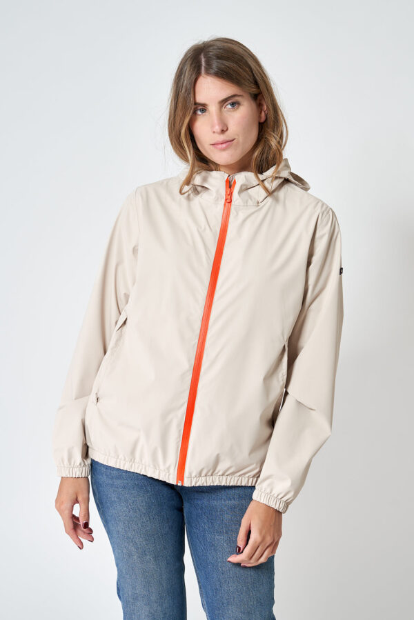 Batela Damen Regenjacke, ivory