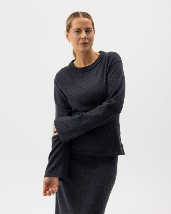 Holebrook Wendela Crew, black melange – Bild 2