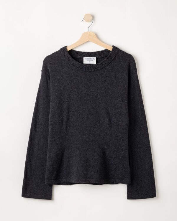 Holebrook Wendela Crew, black melange