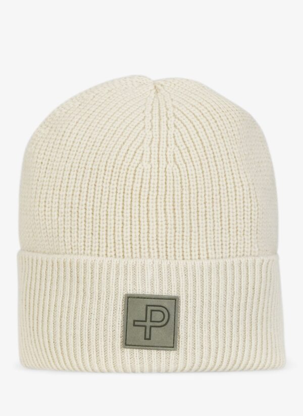 Pelle P Tiller Knitted Hat, cream white