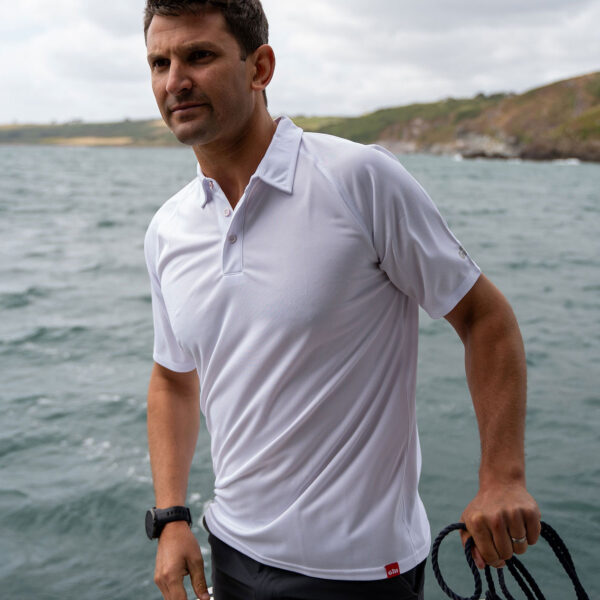 Gill Men´s UV Tec Polo white