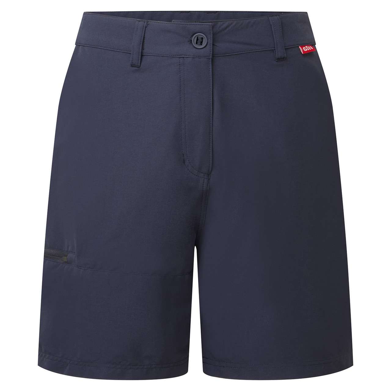 UV021W UV Stretch Shorts Womens Navy Front 38379.1712149928.1280.1280
