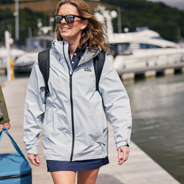 Gill Voyager Jacket light grey – Bild 2